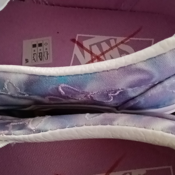 #40❤️ NWT VANS BUTTERFLY DREAMS CLASSIC SLIP-ON STACKFORM SNEAKERS - Picture 10 of 10